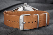 Orient RA-AC0Q05P10B Mako 40 Sports Automatic Leather Strap Men's Watch